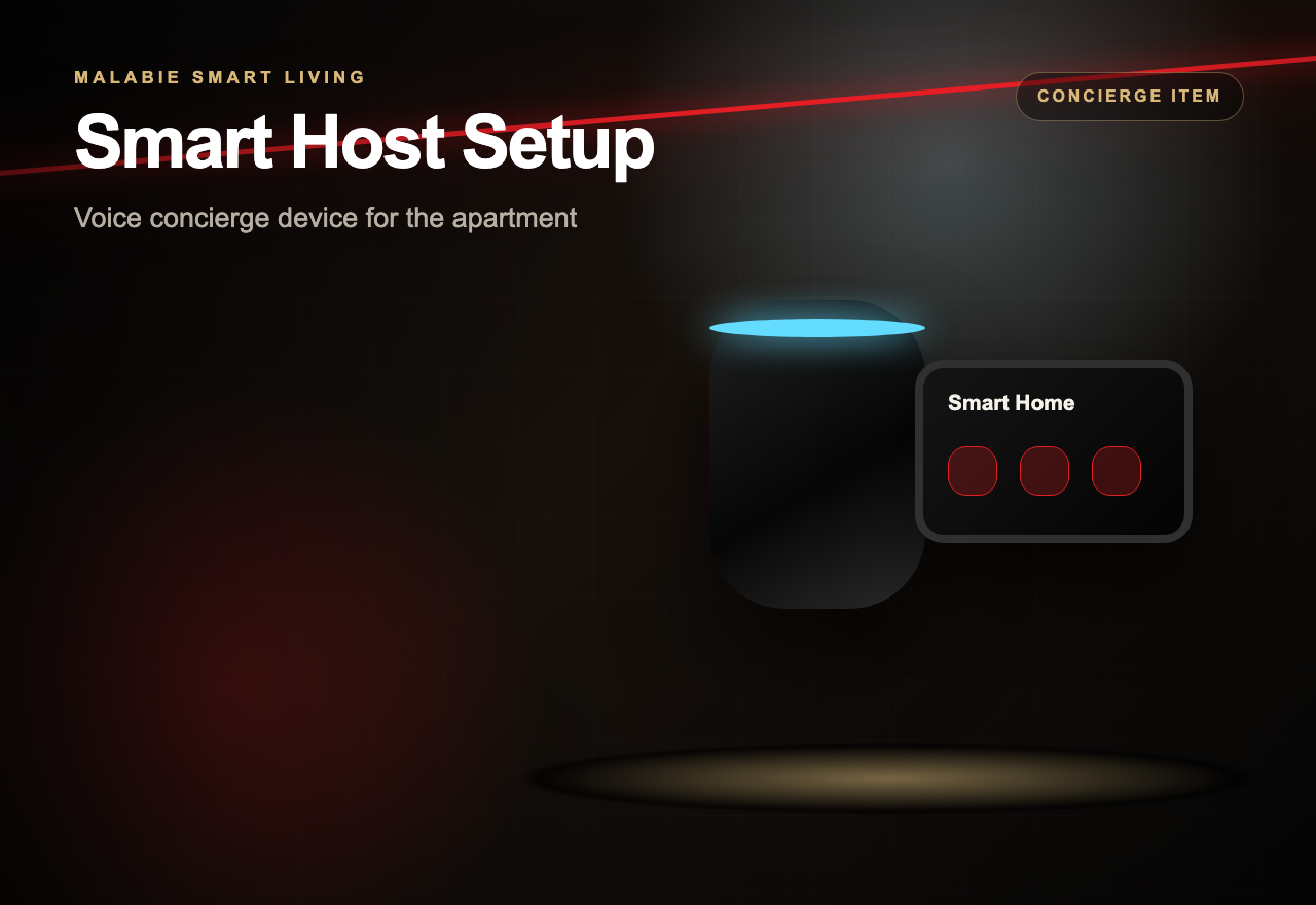 Alexa smart host setup